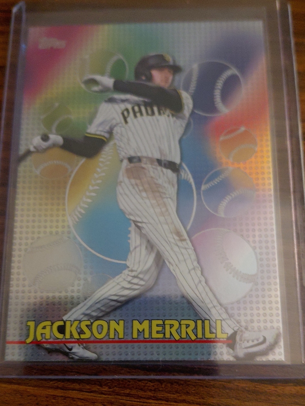 Jackson Merrill Baseball Trading Card - Multicolor